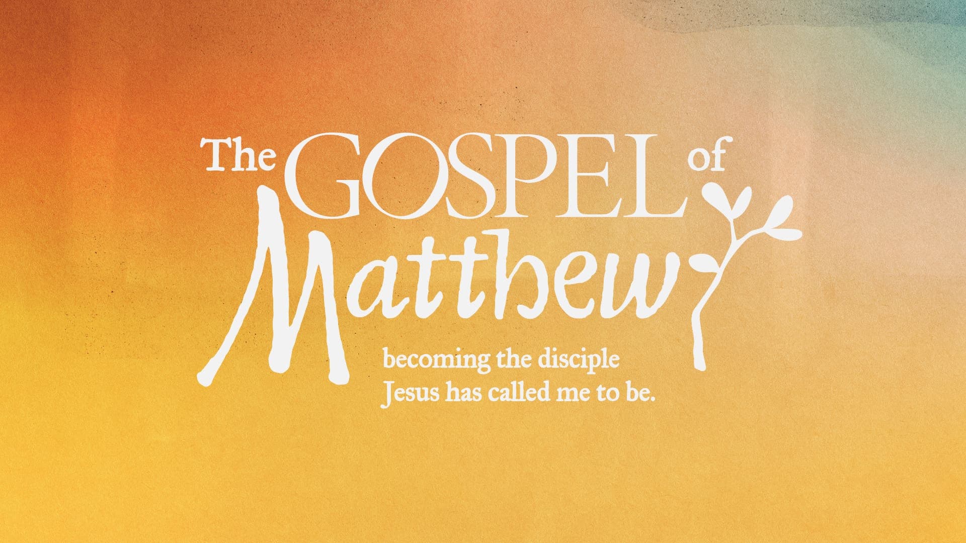 The Gospel of Matthew key art