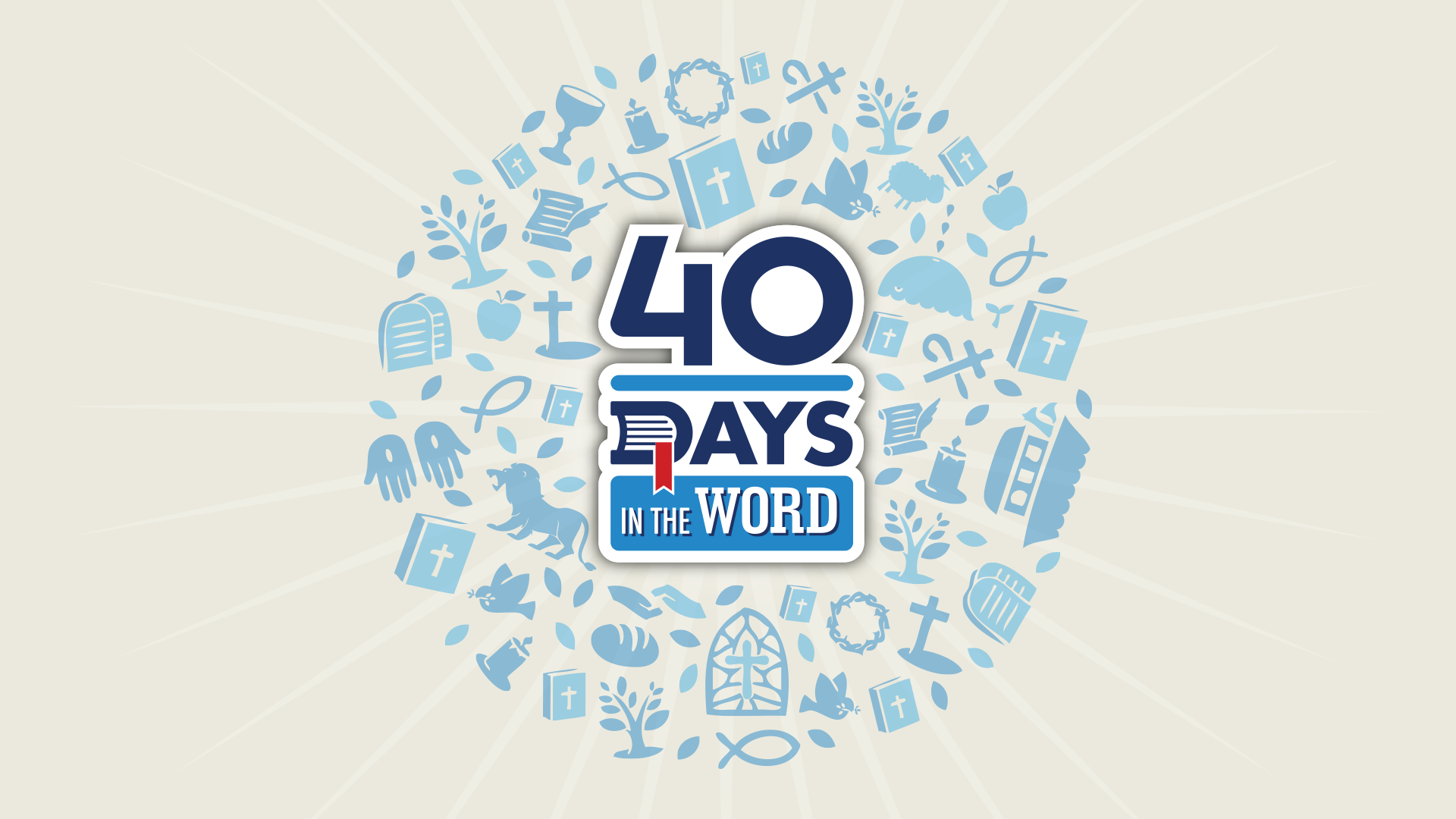 40 Days in the Word key art